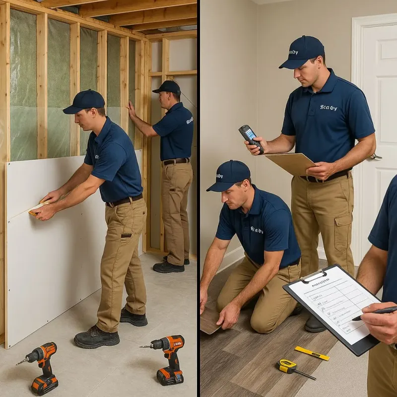Repairs and Reconstruction process in Buckner, MO